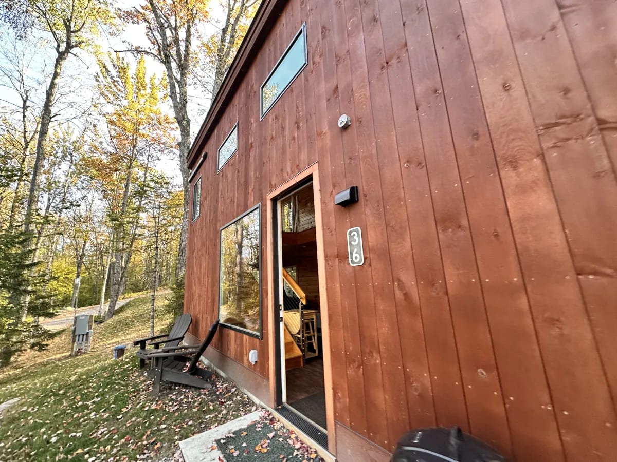 Guest photo of Luxury Cabin#1 Hot Tub Fire Pit Kayak Paddle Board